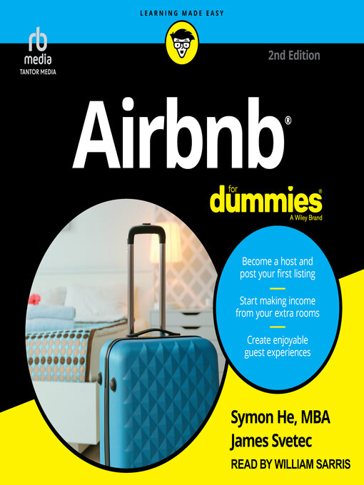 Title details for Airbnb For Dummies by Symon He, MBA - Available